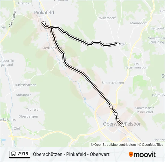 7919  Line Map