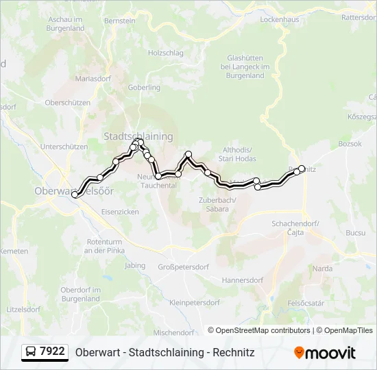 7922  Line Map