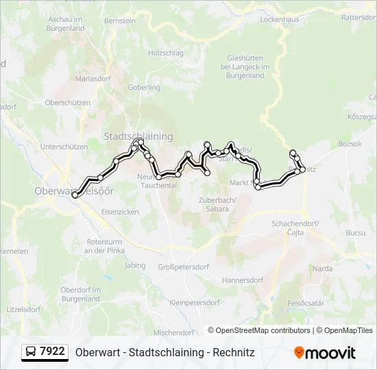 7922  Line Map
