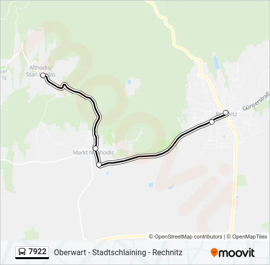 7922  Line Map