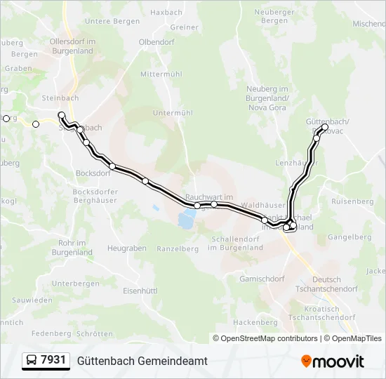 7931  Line Map