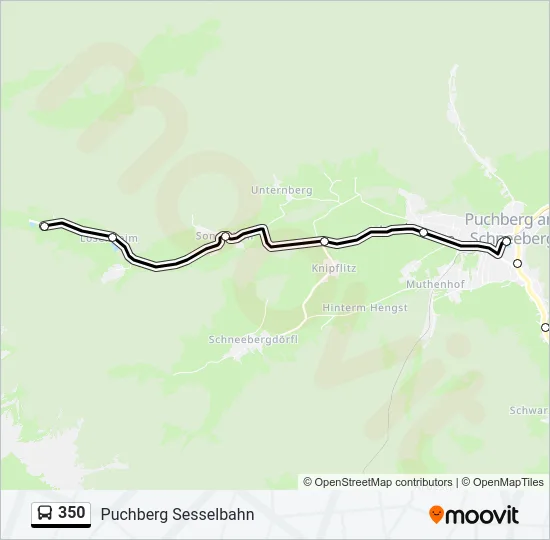 350 Bus Line Map
