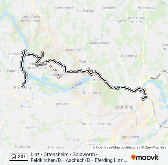 201  Line Map