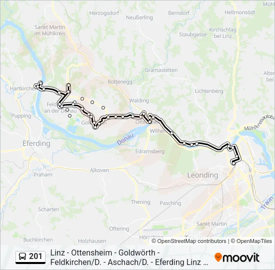 201  Line Map