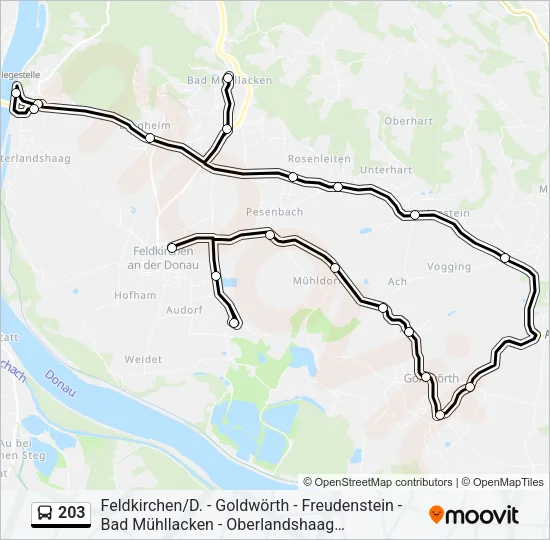 203  Line Map