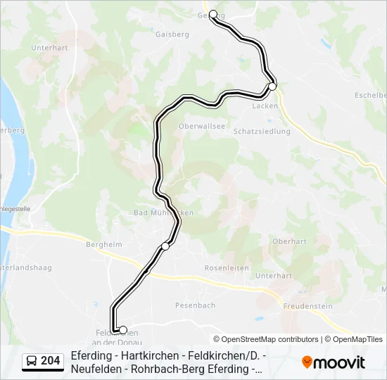 204  Line Map