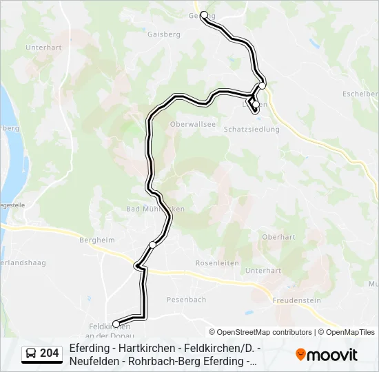 204  Line Map