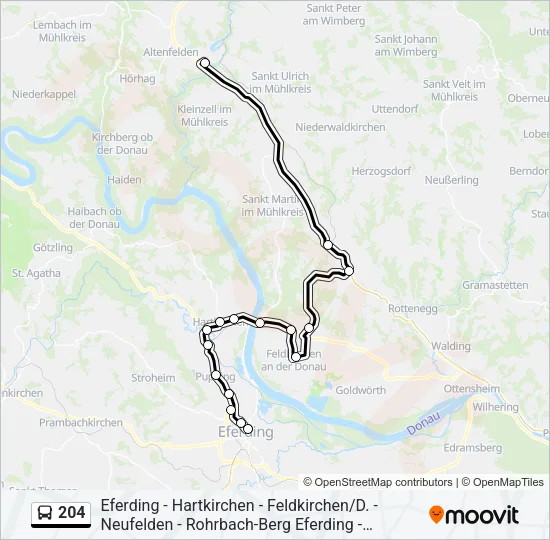 204  Line Map