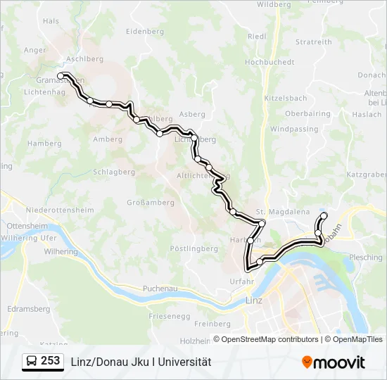 253  Line Map