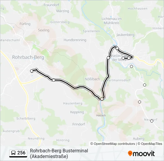 256  Line Map