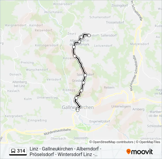 314  Line Map
