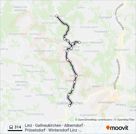 314  Line Map