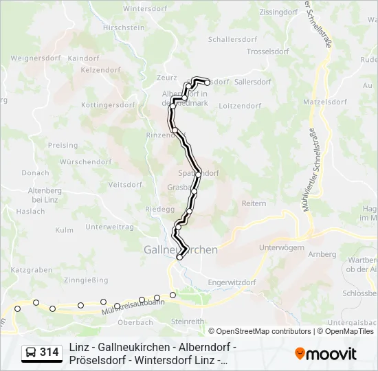 314  Line Map