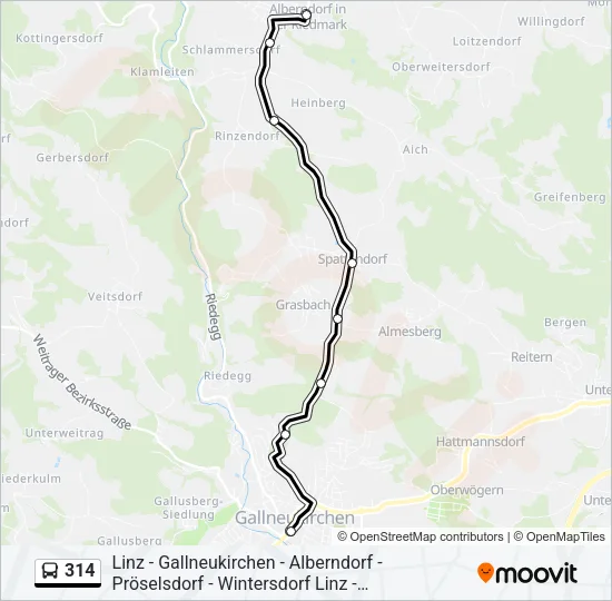 314  Line Map