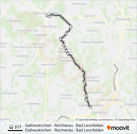 317  Line Map