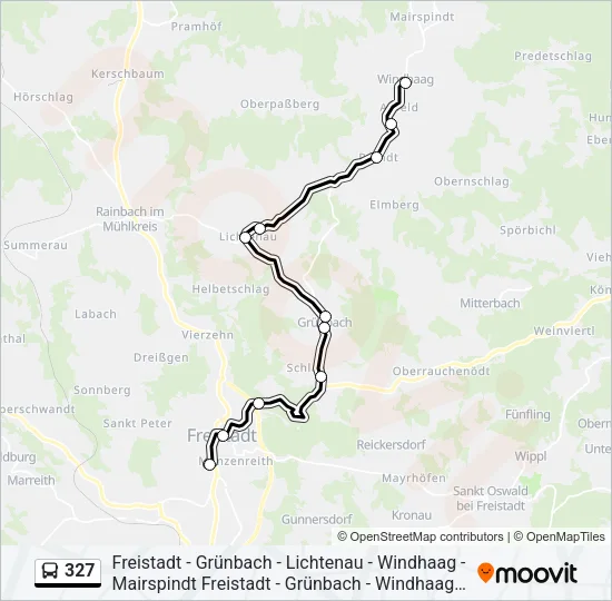 327  Line Map