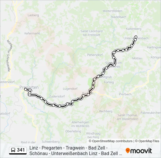 341  Line Map