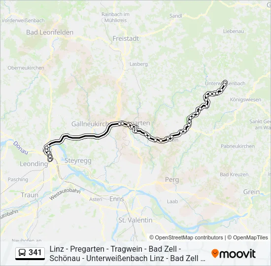 341  Line Map