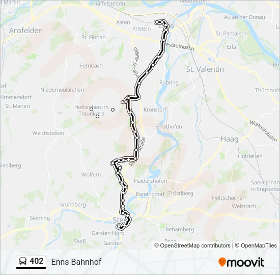 402  Line Map