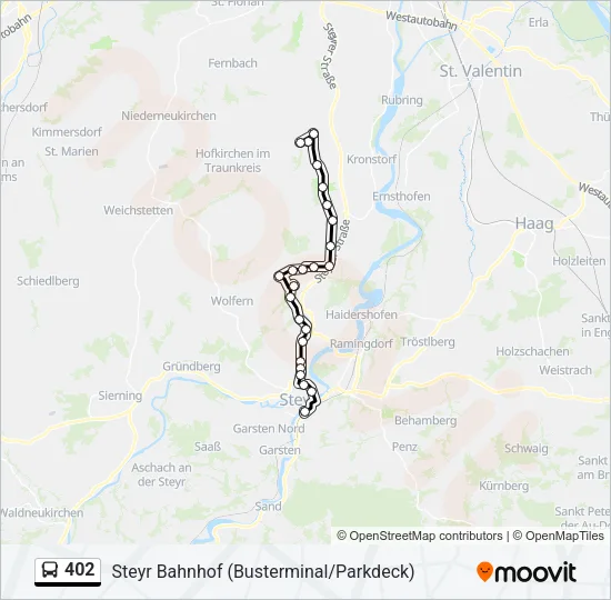 402  Line Map