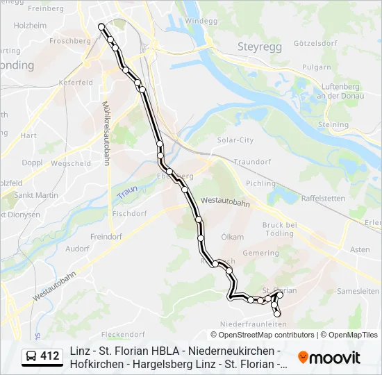 412  Line Map