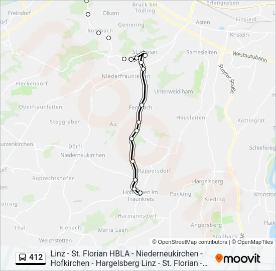 412  Line Map