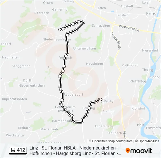 412  Line Map