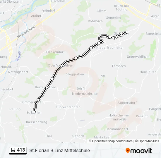 413  Line Map