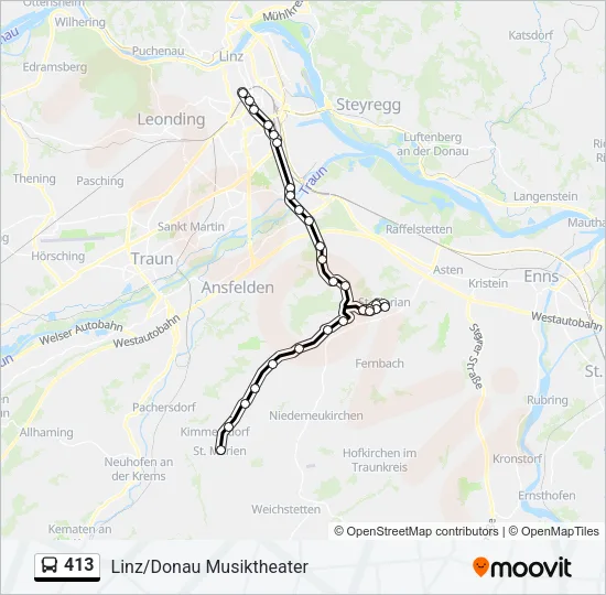 413  Line Map