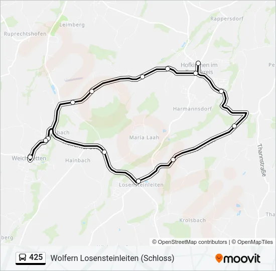 425  Line Map