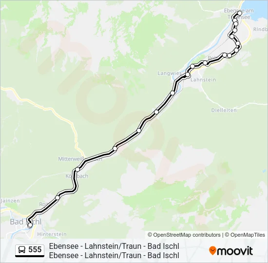 555  Line Map