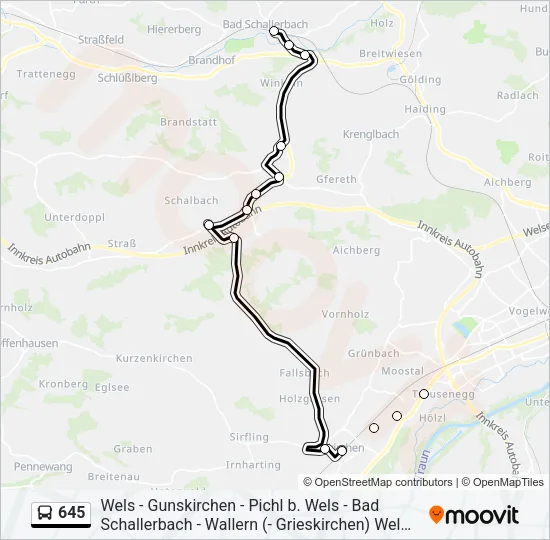 645  Line Map