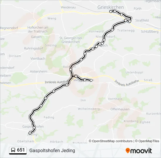651  Line Map
