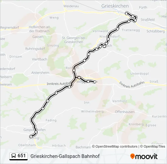 651  Line Map