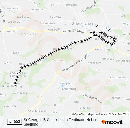652  Line Map