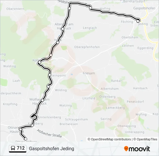 712  Line Map