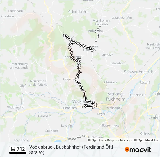 712  Line Map