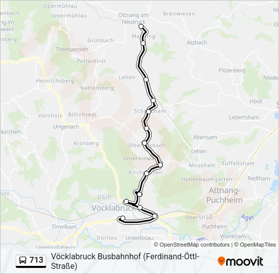 713  Line Map