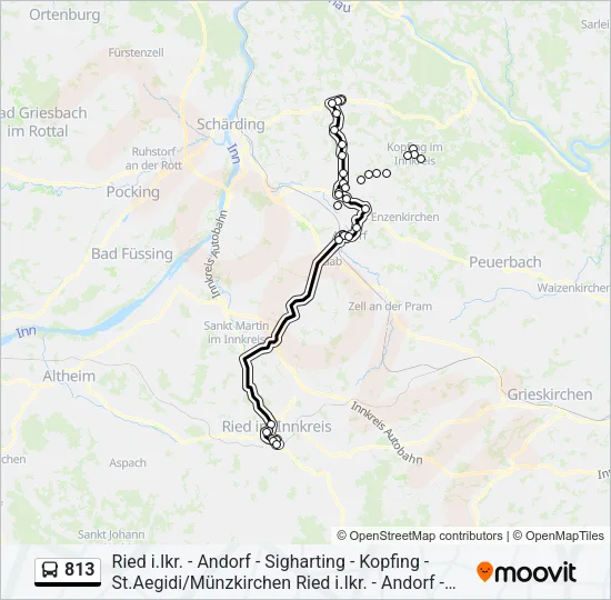 813  Line Map