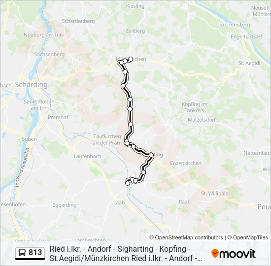 813  Line Map