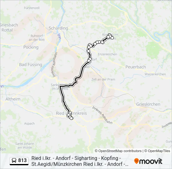 813  Line Map