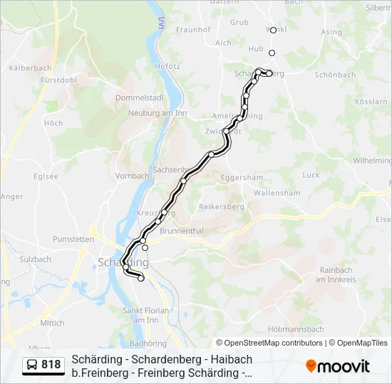 818  Line Map