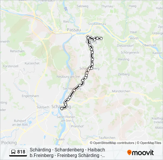 818  Line Map
