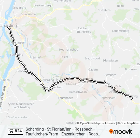 824  Line Map