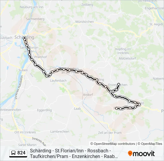 824  Line Map
