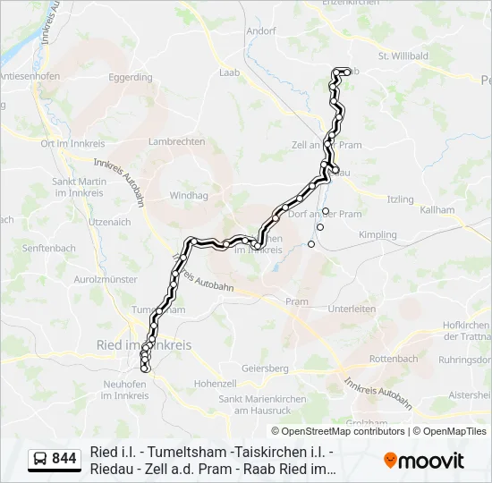 844  Line Map