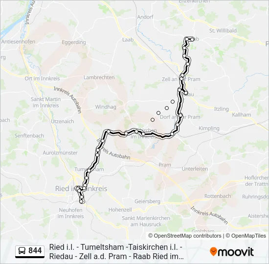 844  Line Map