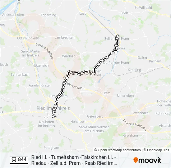 844  Line Map