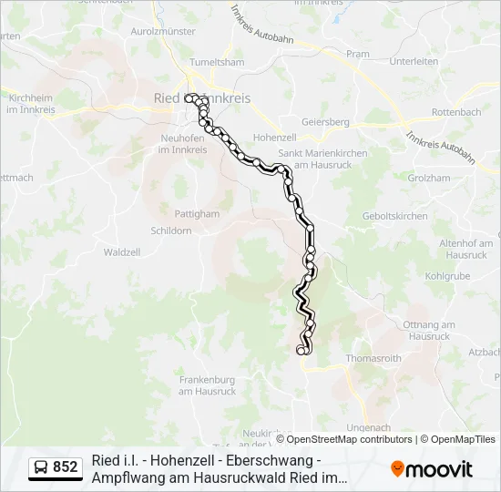 852  Line Map