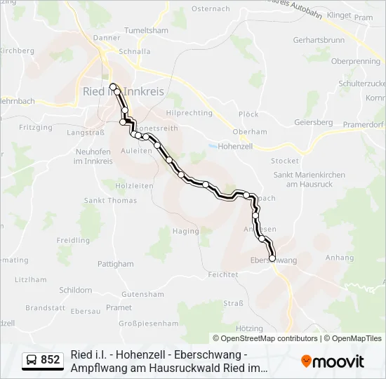 852  Line Map
